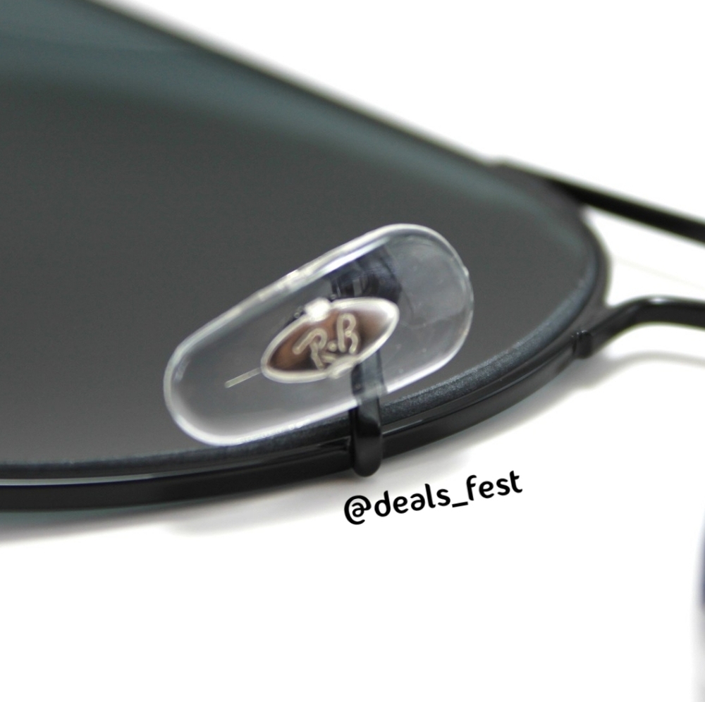 Model Display Ray-Ban Aviator Black RB3025 - Picture 13 of 17
